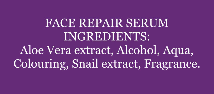 Face repair serum ingredients 