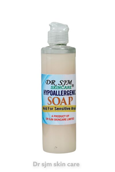 Hypoallergenic face gel soap 