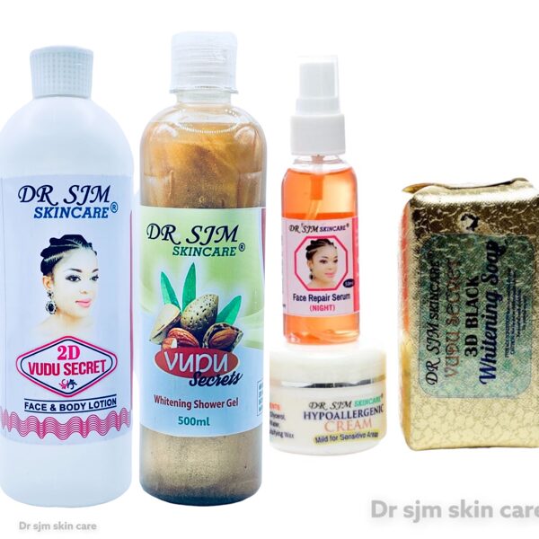2D Lightning body + bar soap face set + face repair